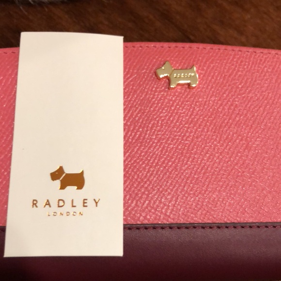 RADLEY LONDON large bifold matinee purse hamptstead colourblock Scottie NWT - Picture 6 of 6